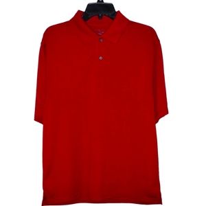 Champions Tour Men's Polo Red Golf Shirt